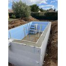 Construction piscine en b&eacute;ton