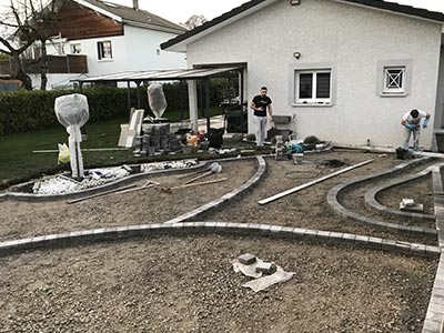 Aménagements paysagers