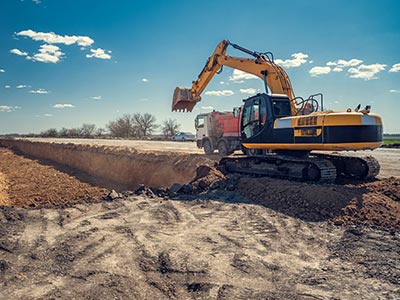 Travaux de VRD dans le pays voironnais, en Isre